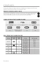 Preview for 40 page of Samsung DVD-HR770 User Manual