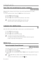 Preview for 46 page of Samsung DVD-HR770 User Manual