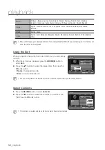 Preview for 58 page of Samsung DVD-HR770 User Manual