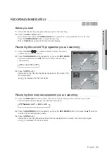 Preview for 63 page of Samsung DVD-HR770 User Manual