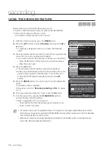 Preview for 70 page of Samsung DVD-HR770 User Manual