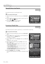 Preview for 80 page of Samsung DVD-HR770 User Manual