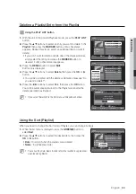 Preview for 83 page of Samsung DVD-HR770 User Manual