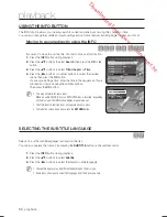 Предварительный просмотр 54 страницы Samsung DVD-HR773 User Manual