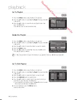 Предварительный просмотр 62 страницы Samsung DVD-HR773 User Manual