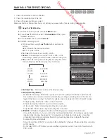 Предварительный просмотр 77 страницы Samsung DVD-HR773 User Manual