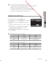 Предварительный просмотр 99 страницы Samsung DVD-HR773 User Manual