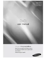 Samsung DVD-HR773A User Manual preview
