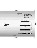 Preview for 1 page of Samsung DVD-K105 Instruction Manual