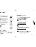 Предварительный просмотр 7 страницы Samsung DVD-K115 Instruction Manual