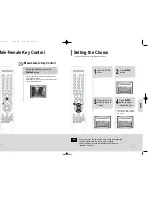 Предварительный просмотр 26 страницы Samsung DVD-K115 Instruction Manual