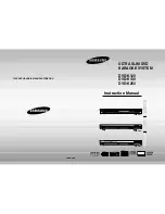 Preview for 1 page of Samsung DVD-K120 Instruction Manual