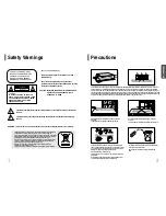 Preview for 2 page of Samsung DVD-K120 Instruction Manual