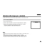 Предварительный просмотр 34 страницы Samsung DVD-L100 (Italian) Manual