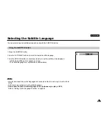 Preview for 98 page of Samsung DVD-L100W Manual