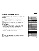 Preview for 118 page of Samsung DVD-L100W Manual