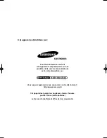 Preview for 34 page of Samsung DVD-L70A Owner'S Manual