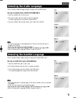 Preview for 85 page of Samsung DVD-L70A Owner'S Manual