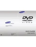 Samsung DVD-M101 Manual preview