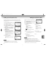 Preview for 17 page of Samsung DVD-M105 User Manual