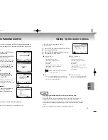 Предварительный просмотр 17 страницы Samsung DVD-M108/XTL Manual