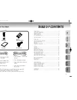 Preview for 3 page of Samsung DVD-M208K User Manual