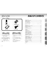 Preview for 3 page of Samsung DVD-M301 Manual