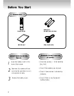 Preview for 4 page of Samsung DVD-M305/XEU User Manual