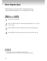 Preview for 22 page of Samsung DVD-M305/XEU User Manual