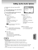 Preview for 33 page of Samsung DVD-M305/XEU User Manual