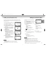 Preview for 17 page of Samsung DVD-M307 User Manual