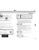 Preview for 2 page of Samsung DVD-M405/XEU User Manual