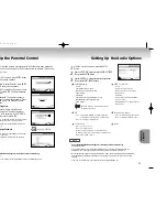 Preview for 17 page of Samsung DVD-M405 User Manual