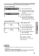 Preview for 25 page of Samsung DVD-N2000 Owner'S Manual