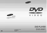 Предварительный просмотр 1 страницы Samsung DVD-N501 User Manual