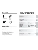 Preview for 4 page of Samsung DVD-N505 User Manual