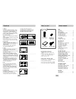 Preview for 2 page of Samsung DVD-P147 User Manual