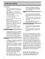 Preview for 2 page of Samsung DVD-P171 Owner'S Instructions Manual