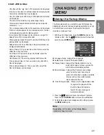 Preview for 23 page of Samsung DVD-P171 Owner'S Instructions Manual