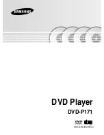 Samsung DVD-P171 User Manual preview