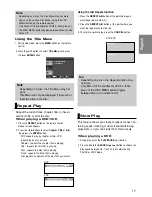 Preview for 17 page of Samsung DVD-P172 User Manual