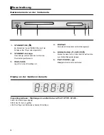 Предварительный просмотр 6 страницы Samsung DVD-P181 (German) Bedienungsanleitung