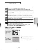 Preview for 19 page of Samsung DVD-P181 Owner'S Manual