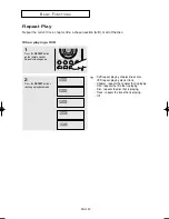 Preview for 20 page of Samsung DVD-P181 Owner'S Manual