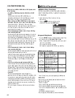 Предварительный просмотр 20 страницы Samsung DVD-P181 User Manual