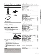 Preview for 107 page of Samsung DVD P191 - MULTI REGION CODE FREE DVD PLAYER. THIS PLAYER PLAYS DVDS User Manual