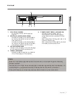 Preview for 111 page of Samsung DVD P191 - MULTI REGION CODE FREE DVD PLAYER. THIS PLAYER PLAYS DVDS User Manual