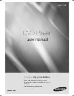 Preview for 1 page of Samsung DVD-P191K User Manual