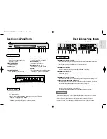 Preview for 5 page of Samsung DVD-P213 Manual Del Usuario