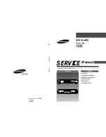 Preview for 1 page of Samsung DVD-P230 Service Manual